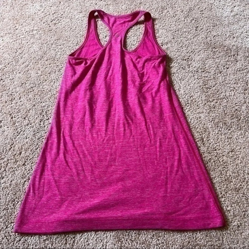 Pink lululemon tank top